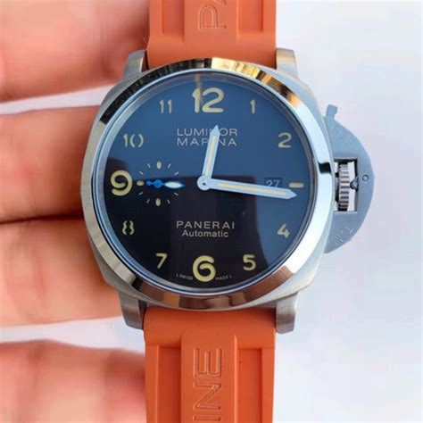 panerai luminor orange